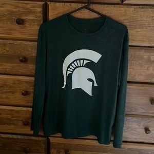 Men’s Large Michigan State University dri-fit long-sleeved shirt